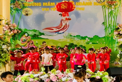 TẾT TRUNG THU ẤM ÁP YÊU THƯƠNG TẠI TRƯỜNG MẦM NON HOÀNG NAM.